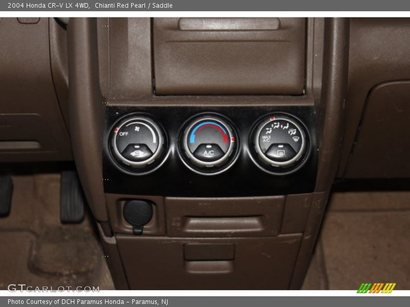 Chianti Red Pearl / Saddle 2004 Honda CR-V LX 4WD