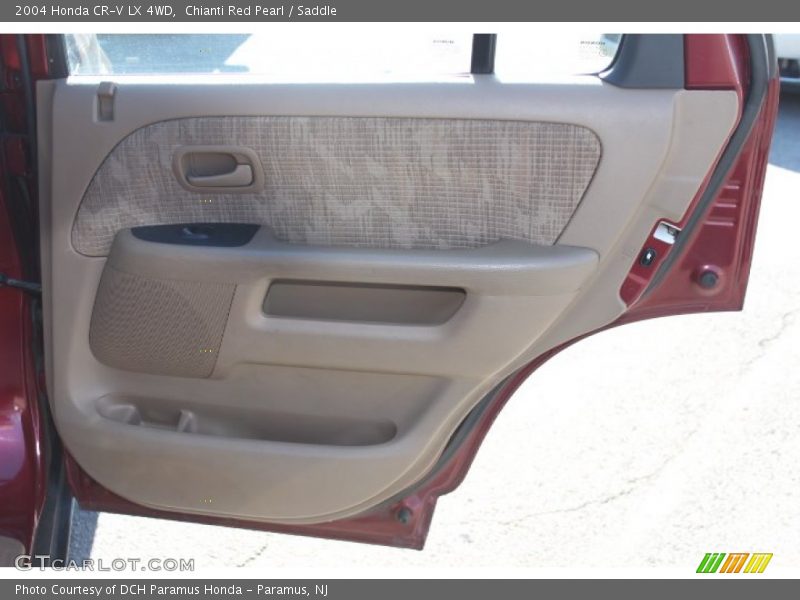 Chianti Red Pearl / Saddle 2004 Honda CR-V LX 4WD