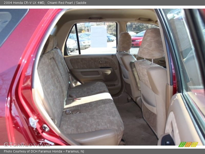 Chianti Red Pearl / Saddle 2004 Honda CR-V LX 4WD