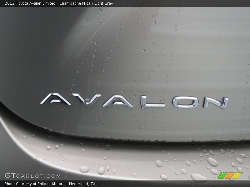  2013 Avalon Limited Logo