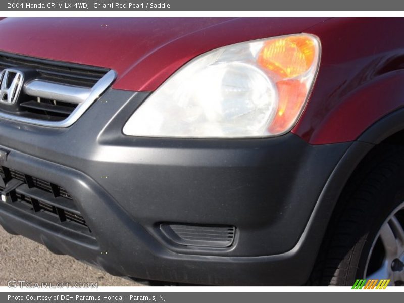 Chianti Red Pearl / Saddle 2004 Honda CR-V LX 4WD
