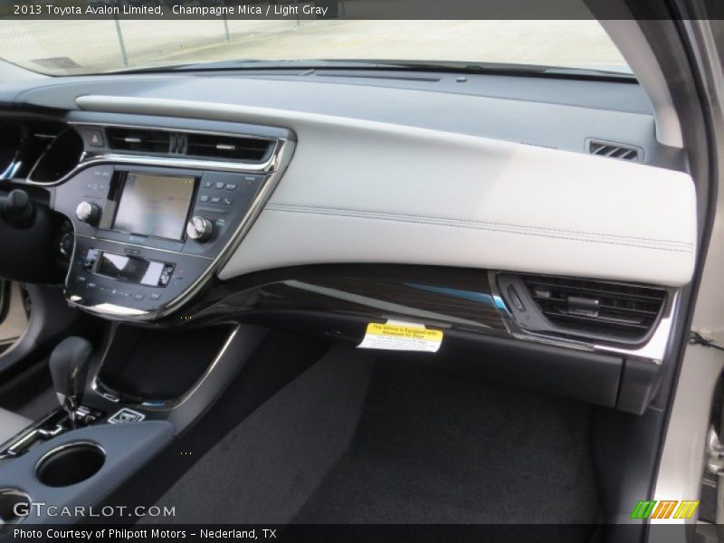 Champagne Mica / Light Gray 2013 Toyota Avalon Limited
