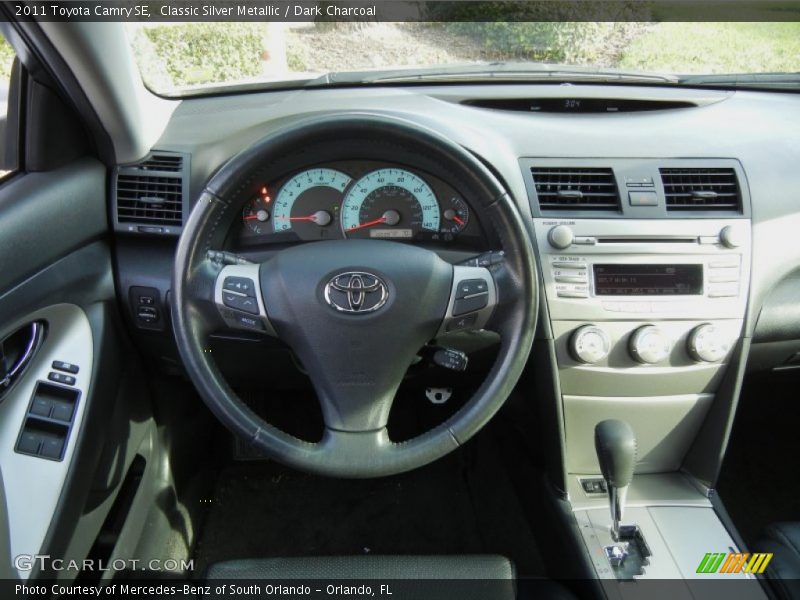 Classic Silver Metallic / Dark Charcoal 2011 Toyota Camry SE