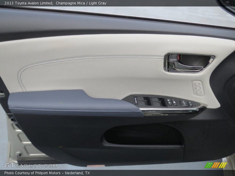 Door Panel of 2013 Avalon Limited