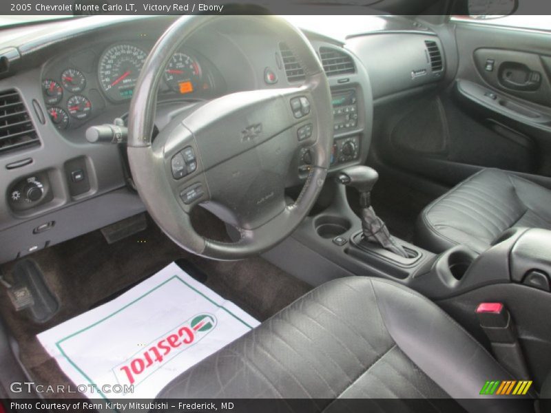 Victory Red / Ebony 2005 Chevrolet Monte Carlo LT