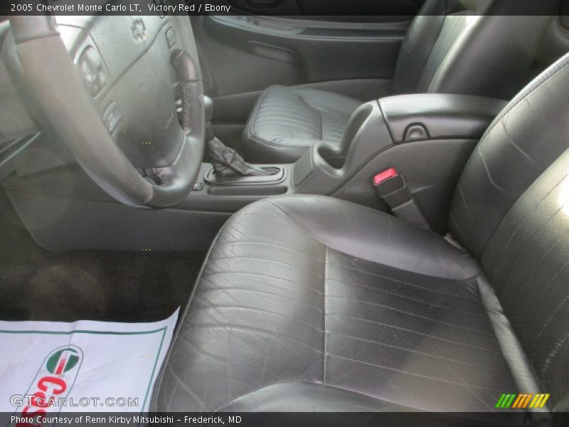 Victory Red / Ebony 2005 Chevrolet Monte Carlo LT
