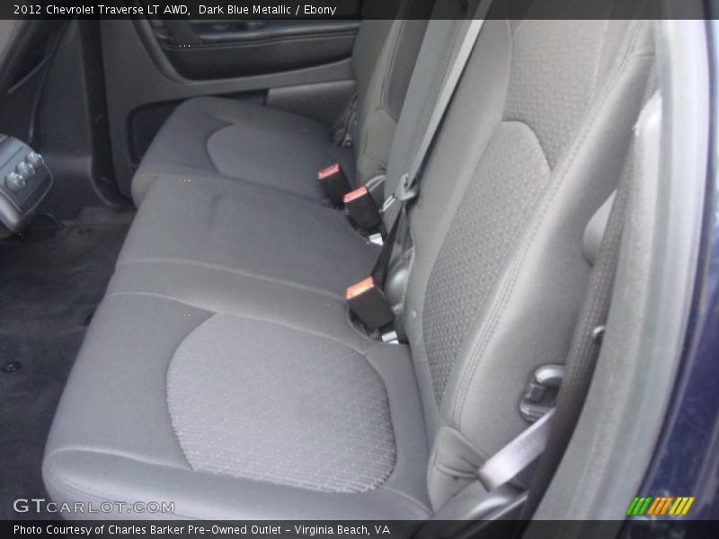 Dark Blue Metallic / Ebony 2012 Chevrolet Traverse LT AWD