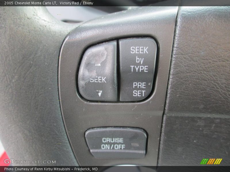 Victory Red / Ebony 2005 Chevrolet Monte Carlo LT