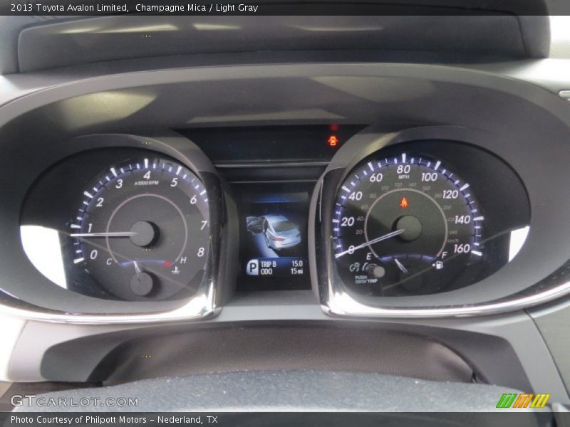  2013 Avalon Limited Limited Gauges
