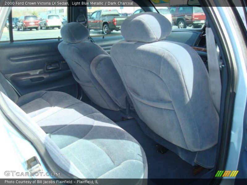 Light Blue Metallic / Dark Charcoal 2000 Ford Crown Victoria LX Sedan