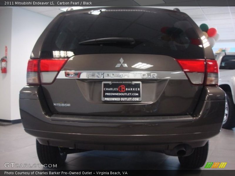 Carbon Pearl / Black 2011 Mitsubishi Endeavor LS