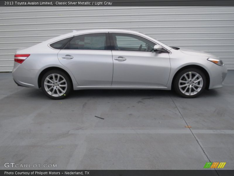  2013 Avalon Limited Classic Silver Metallic