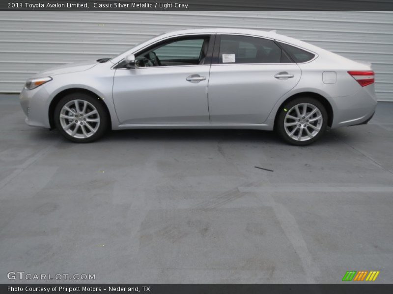 Classic Silver Metallic / Light Gray 2013 Toyota Avalon Limited