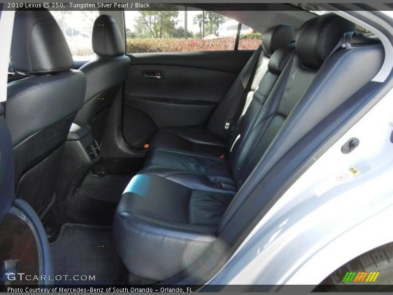 Tungsten Silver Pearl / Black 2010 Lexus ES 350