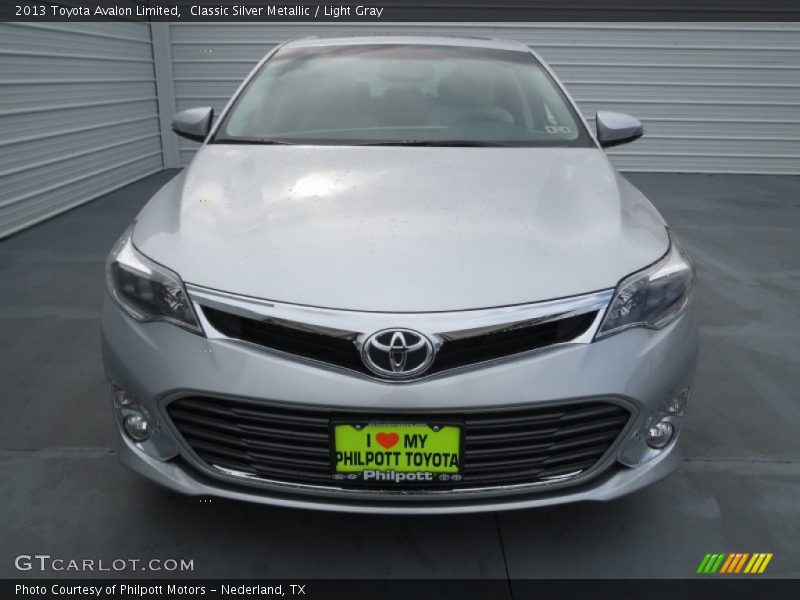 Classic Silver Metallic / Light Gray 2013 Toyota Avalon Limited
