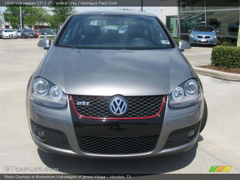 United Grey / Interlagos Plaid Cloth 2006 Volkswagen GTI 2.0T