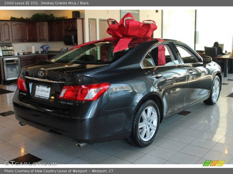 Smokey Granite Mica / Black 2009 Lexus ES 350