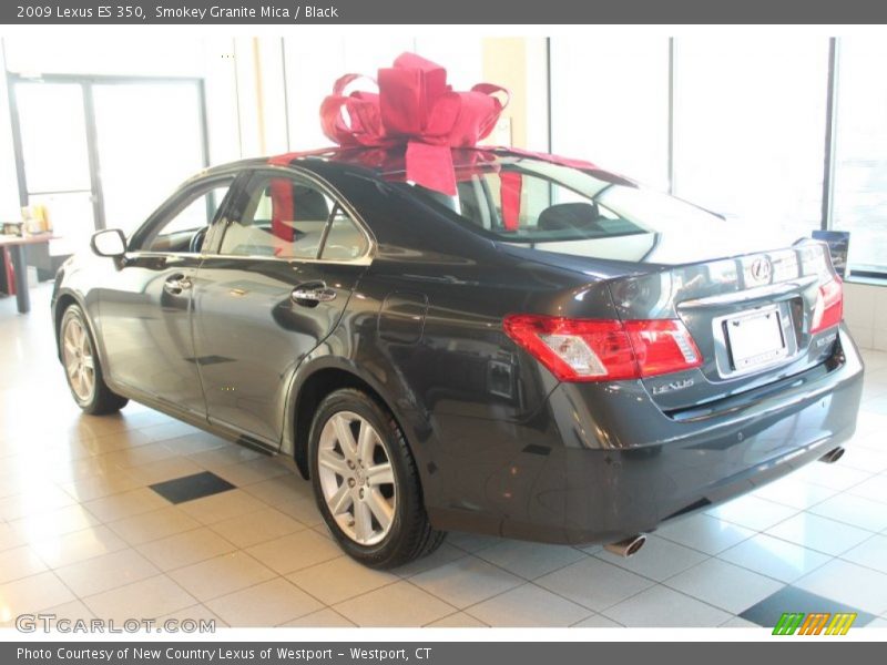 Smokey Granite Mica / Black 2009 Lexus ES 350