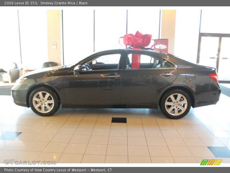Smokey Granite Mica / Black 2009 Lexus ES 350