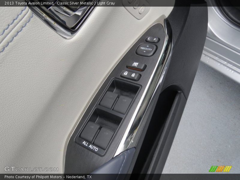 Controls of 2013 Avalon Limited