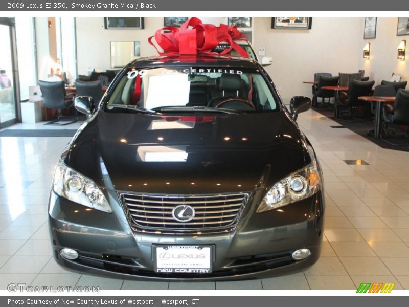 Smokey Granite Mica / Black 2009 Lexus ES 350