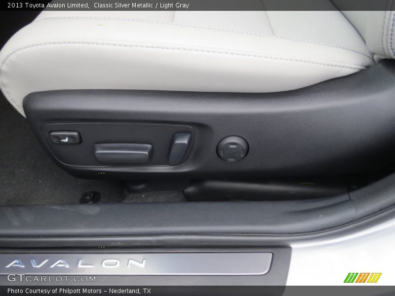 Front Seat of 2013 Avalon Limited