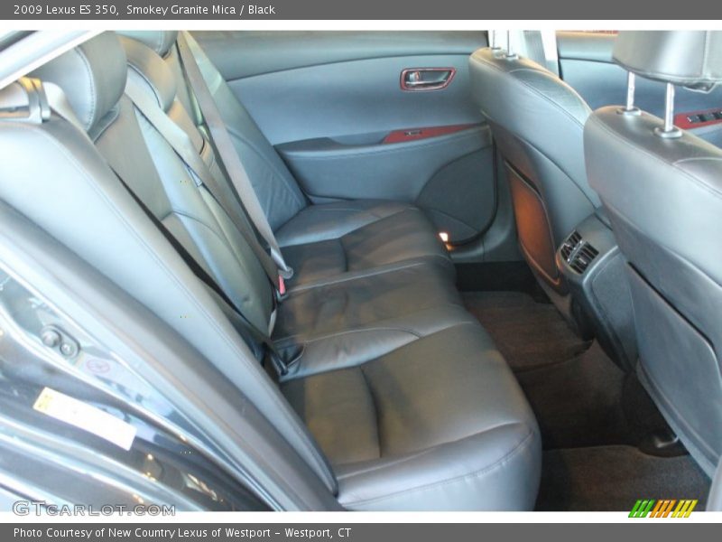 Smokey Granite Mica / Black 2009 Lexus ES 350