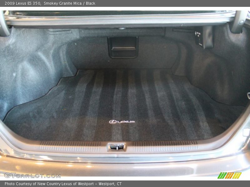 Smokey Granite Mica / Black 2009 Lexus ES 350