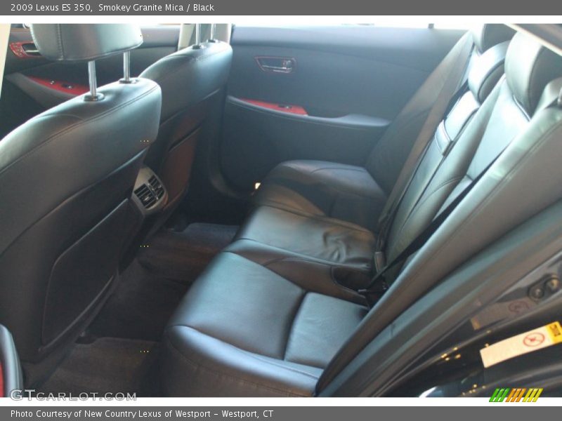 Smokey Granite Mica / Black 2009 Lexus ES 350