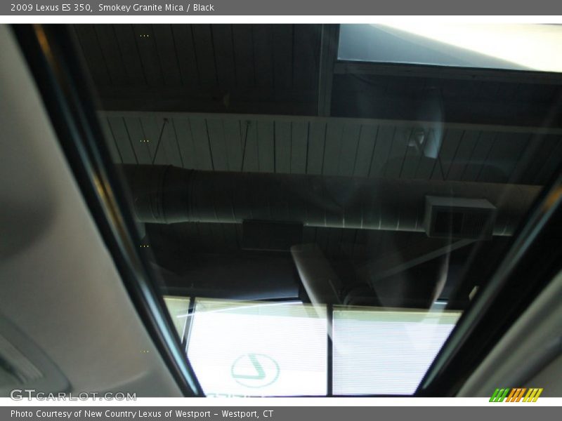 Smokey Granite Mica / Black 2009 Lexus ES 350