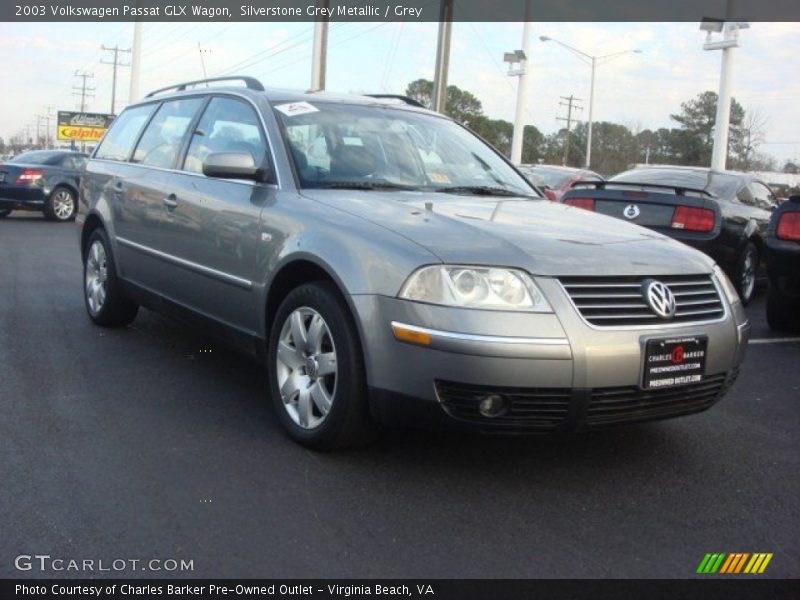 Silverstone Grey Metallic / Grey 2003 Volkswagen Passat GLX Wagon