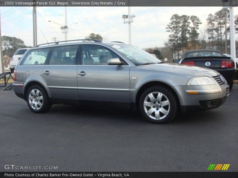 Silverstone Grey Metallic / Grey 2003 Volkswagen Passat GLX Wagon