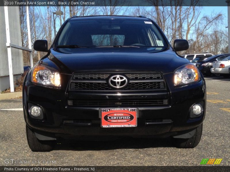 Black / Dark Charcoal 2010 Toyota RAV4 Sport 4WD