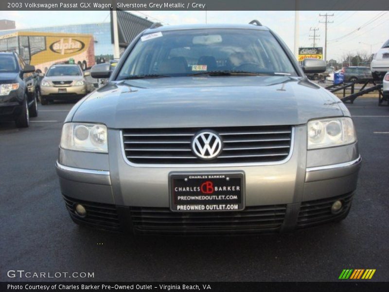 Silverstone Grey Metallic / Grey 2003 Volkswagen Passat GLX Wagon