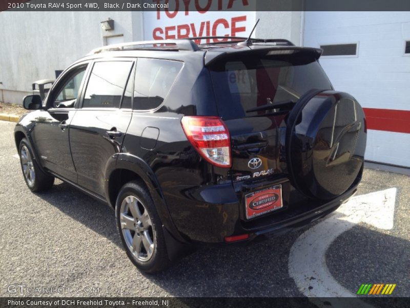 Black / Dark Charcoal 2010 Toyota RAV4 Sport 4WD