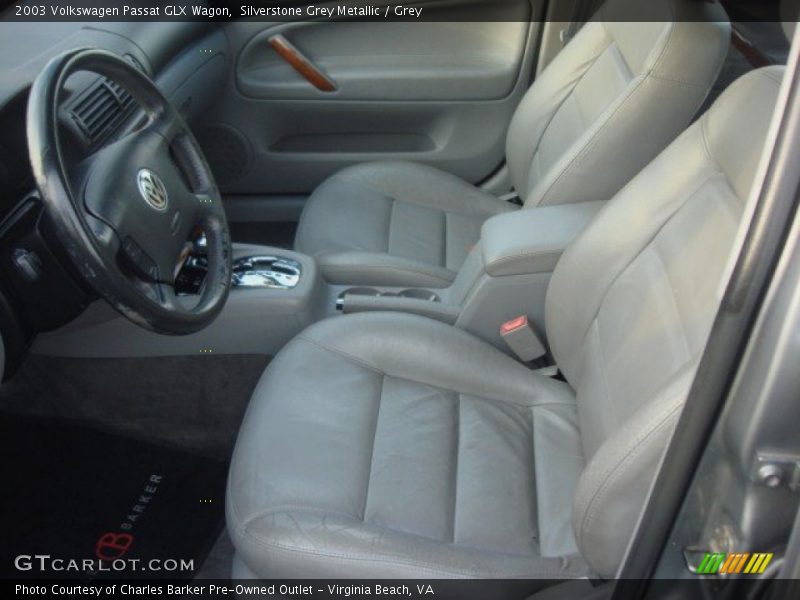 Silverstone Grey Metallic / Grey 2003 Volkswagen Passat GLX Wagon