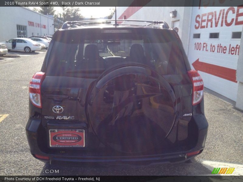Black / Dark Charcoal 2010 Toyota RAV4 Sport 4WD