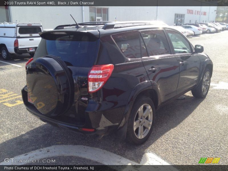 Black / Dark Charcoal 2010 Toyota RAV4 Sport 4WD