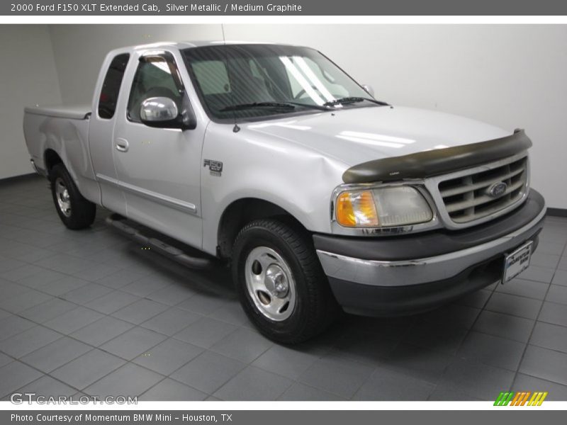 Silver Metallic / Medium Graphite 2000 Ford F150 XLT Extended Cab