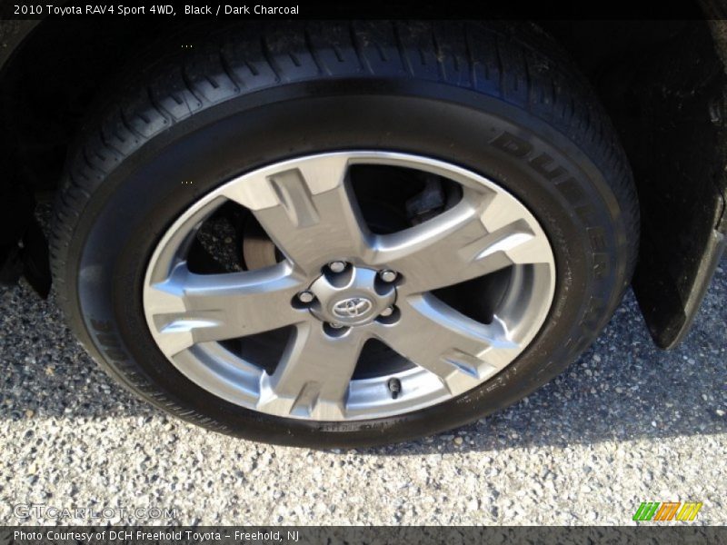 Black / Dark Charcoal 2010 Toyota RAV4 Sport 4WD