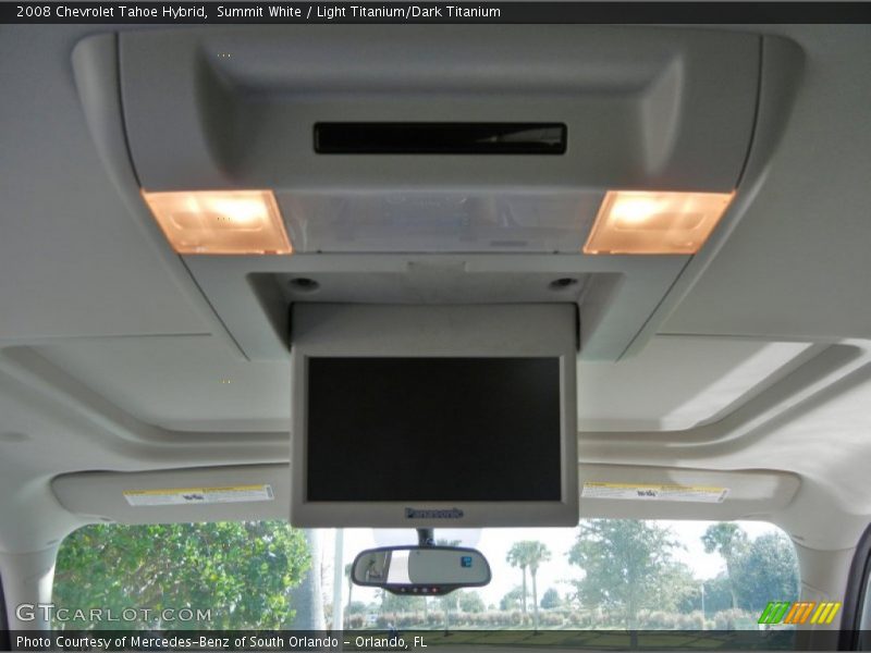 Summit White / Light Titanium/Dark Titanium 2008 Chevrolet Tahoe Hybrid