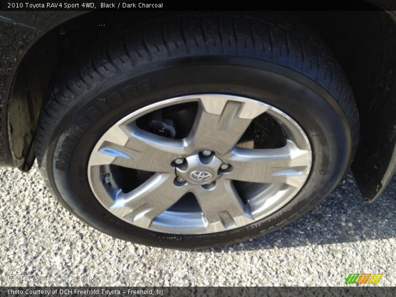 Black / Dark Charcoal 2010 Toyota RAV4 Sport 4WD