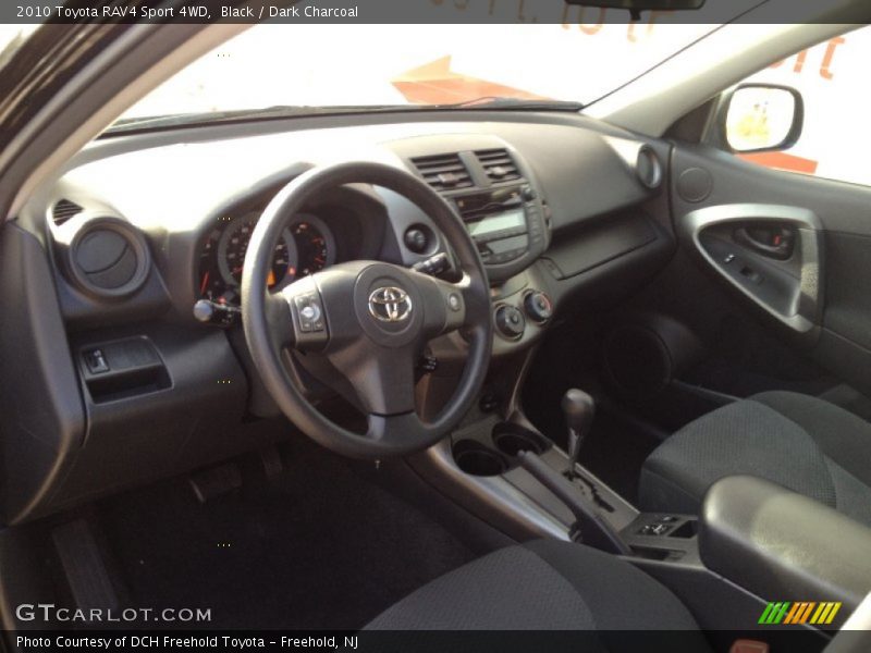 Black / Dark Charcoal 2010 Toyota RAV4 Sport 4WD