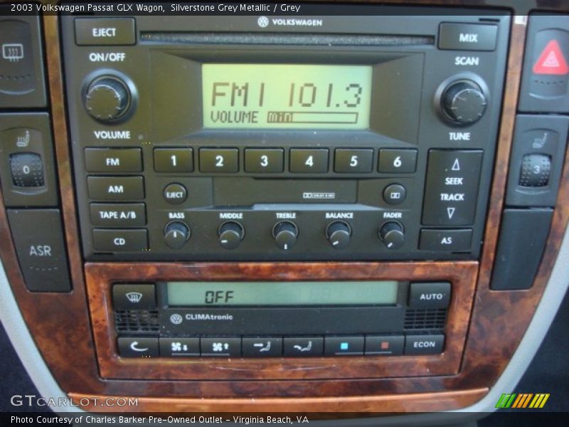 Silverstone Grey Metallic / Grey 2003 Volkswagen Passat GLX Wagon