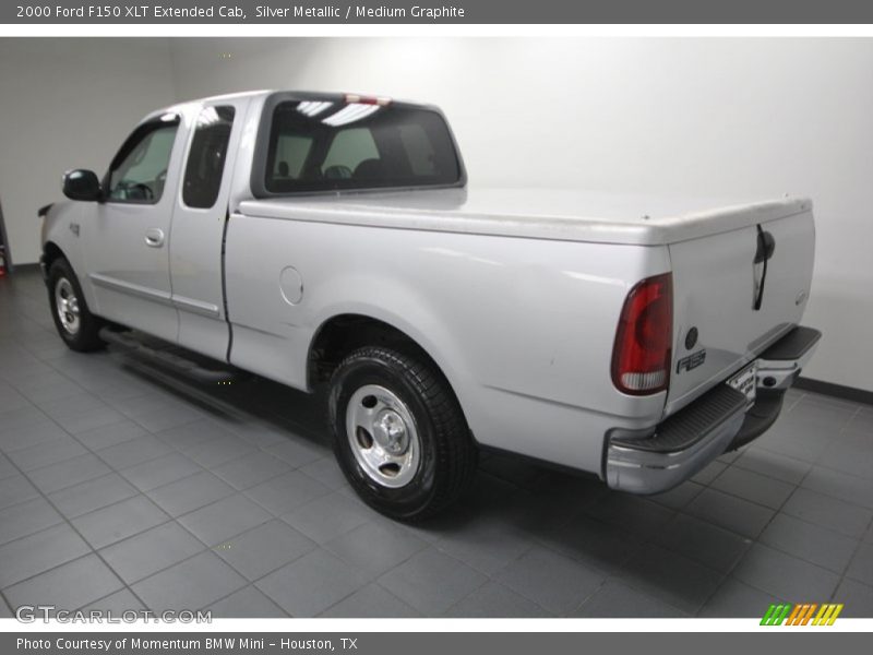 Silver Metallic / Medium Graphite 2000 Ford F150 XLT Extended Cab
