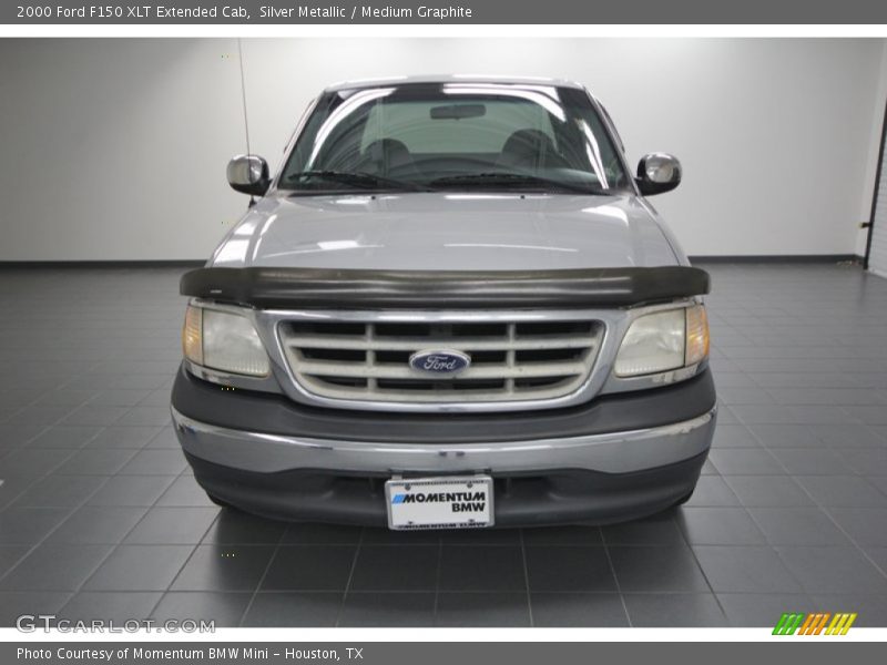 Silver Metallic / Medium Graphite 2000 Ford F150 XLT Extended Cab