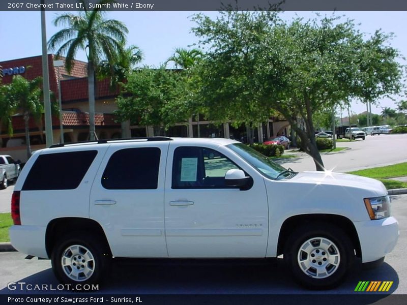 Summit White / Ebony 2007 Chevrolet Tahoe LT