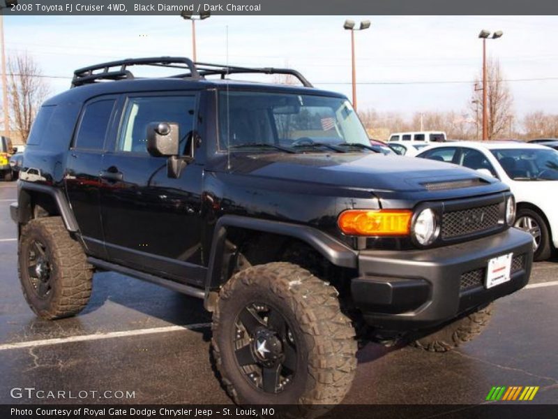 Black Diamond / Dark Charcoal 2008 Toyota FJ Cruiser 4WD