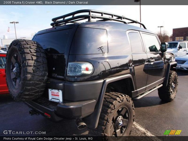 Black Diamond / Dark Charcoal 2008 Toyota FJ Cruiser 4WD