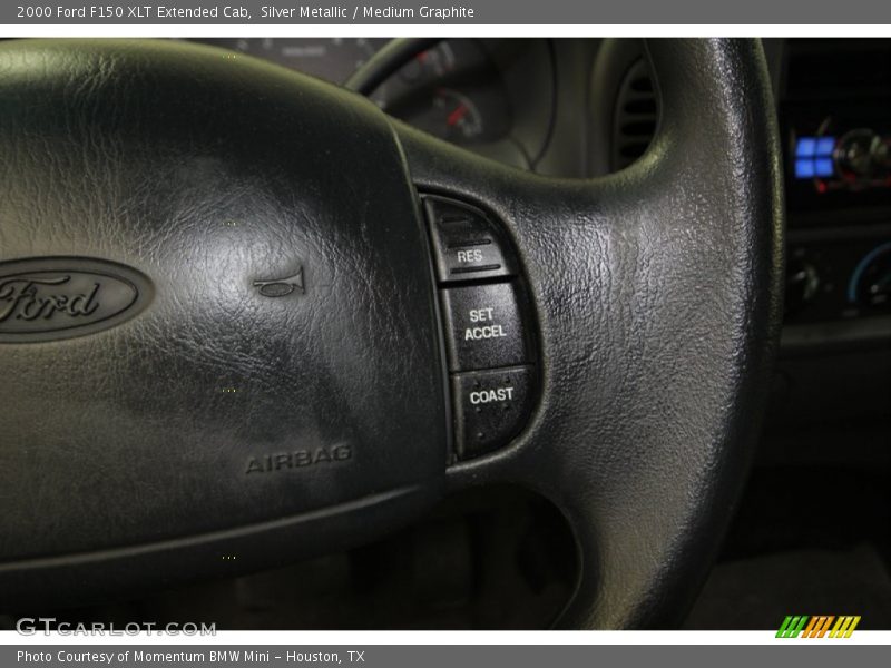Silver Metallic / Medium Graphite 2000 Ford F150 XLT Extended Cab